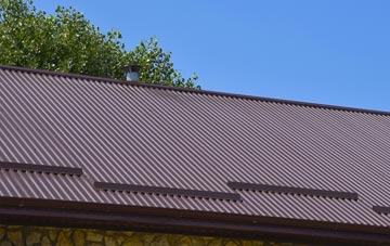 typical Abbey Village corrugated roof uses